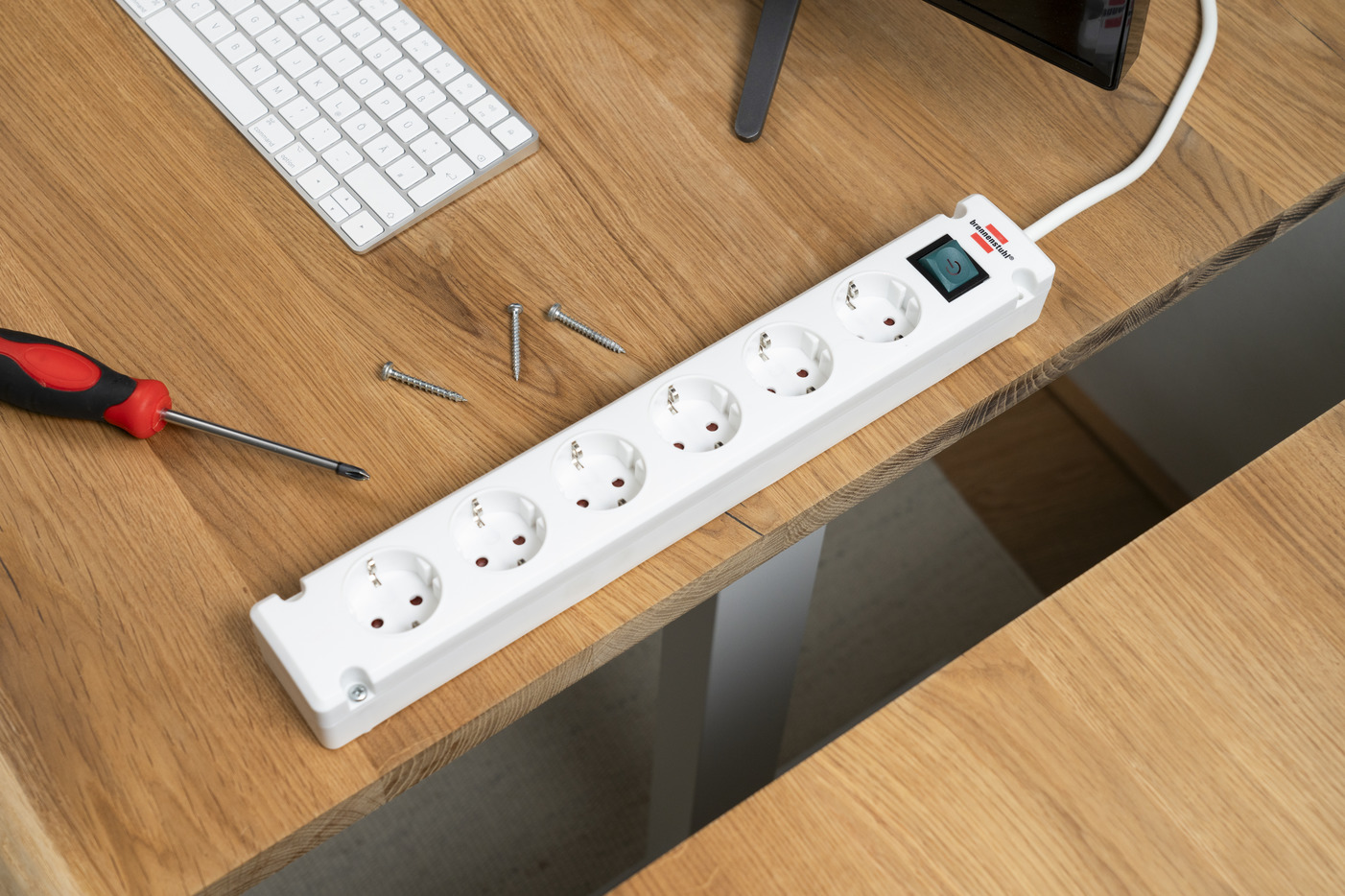 brennenstuhl Pagarinātājs 6 rozetes  3g2,5rrf ip44 3,0m