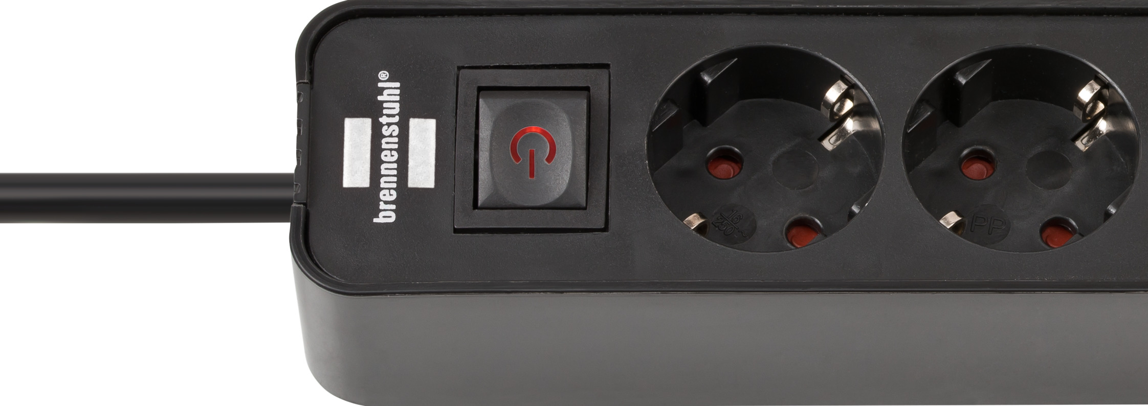 brennenstuhl Pagarinātājs 4 roz 2xusb-c 3g1,5 ip44 1,5m