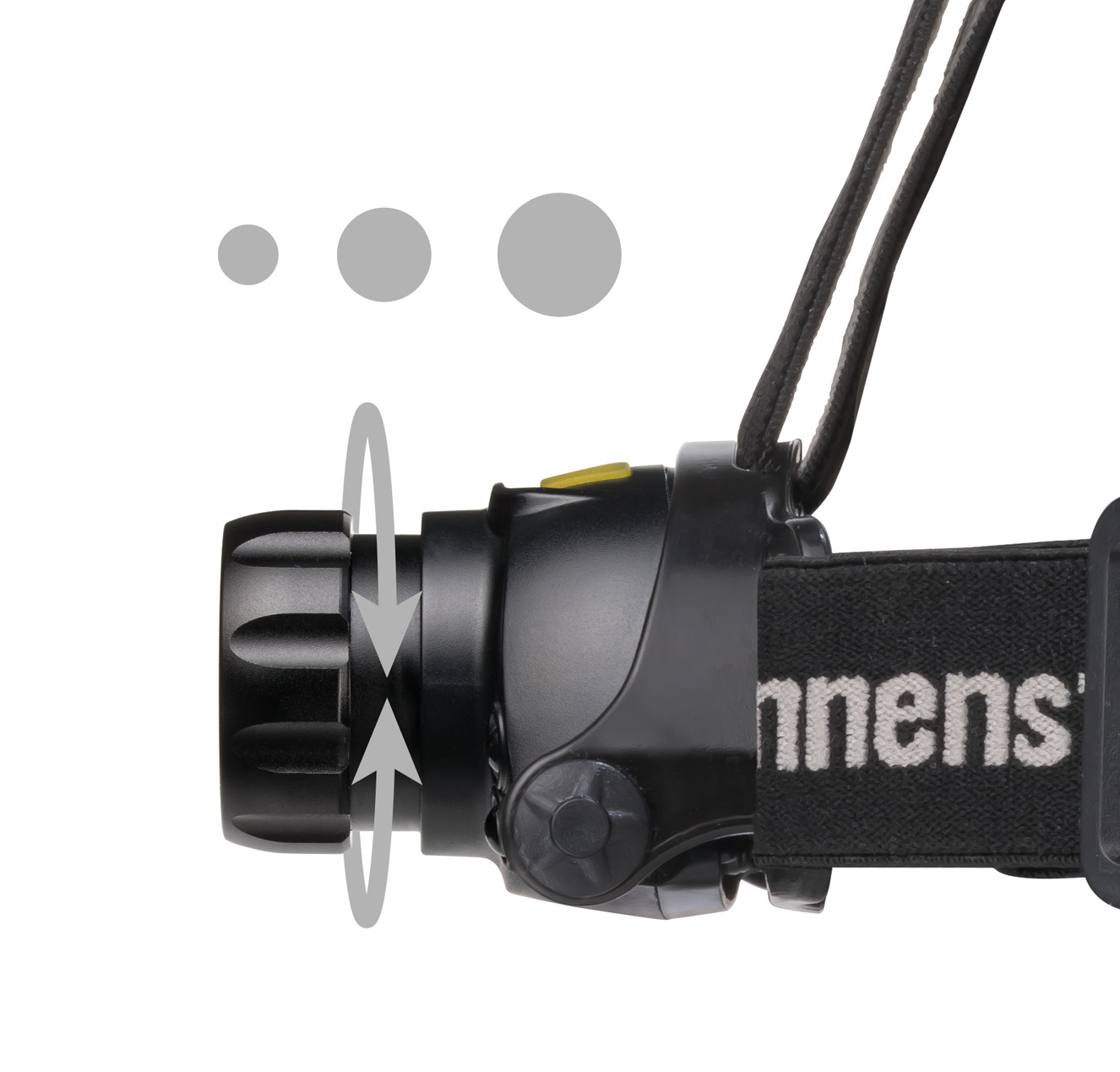 brennenstuhl Lādējams galvas lukturis led 3.7v/2.6ah 400lm