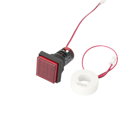 LED MÄRGUTULI TEMPERATUUR M22 -20..199℃/50-500VAC PUNANE