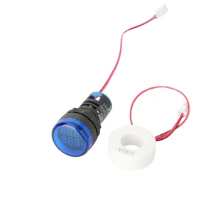 chint Led indikators m22 amp+volt zils
