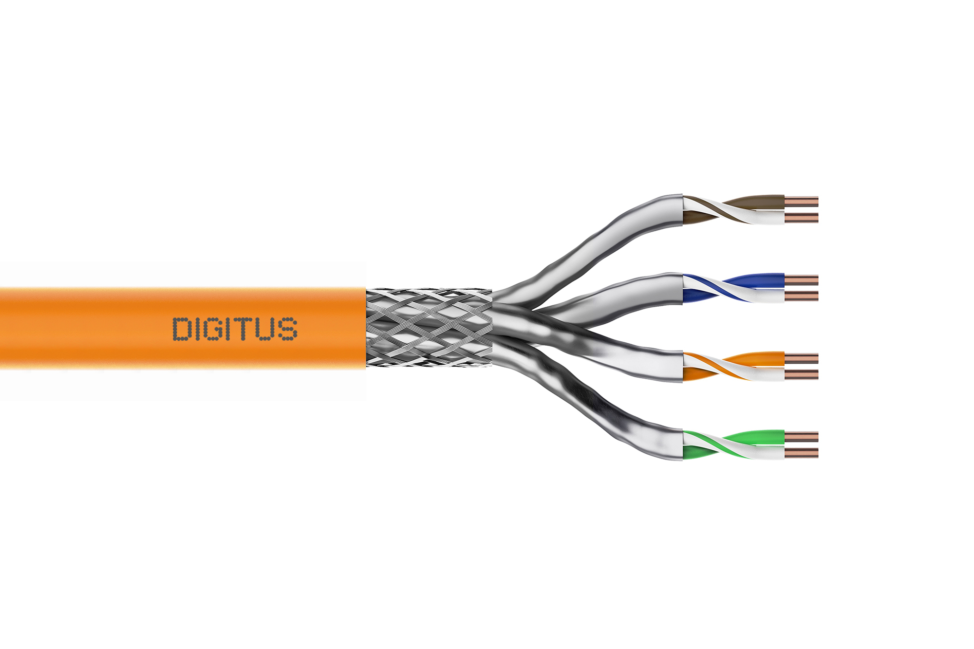 DATAKABEL-HF CAT7 DIGITUS CAT7 S/FTP 4P HF CCA K1000