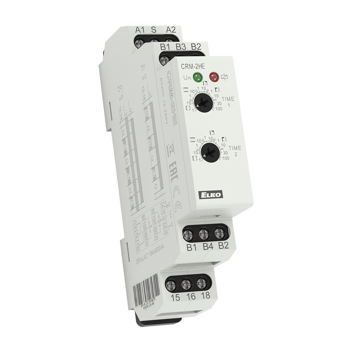 TIME RELAY OFF ENERGISED 1CO/16A 12-240VUC