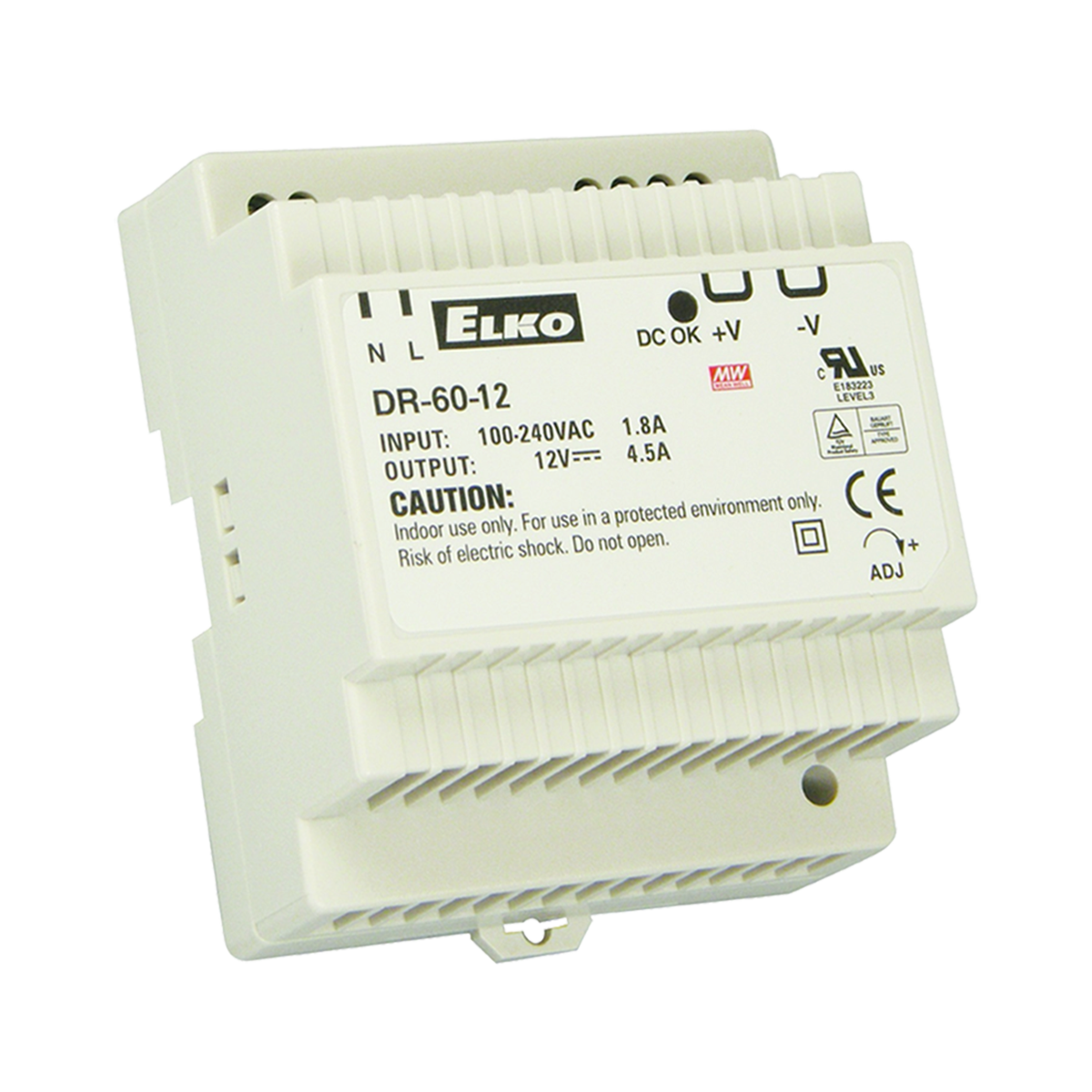 elko ep Power supply dr-60-24 230vac/24vdc 2,5a