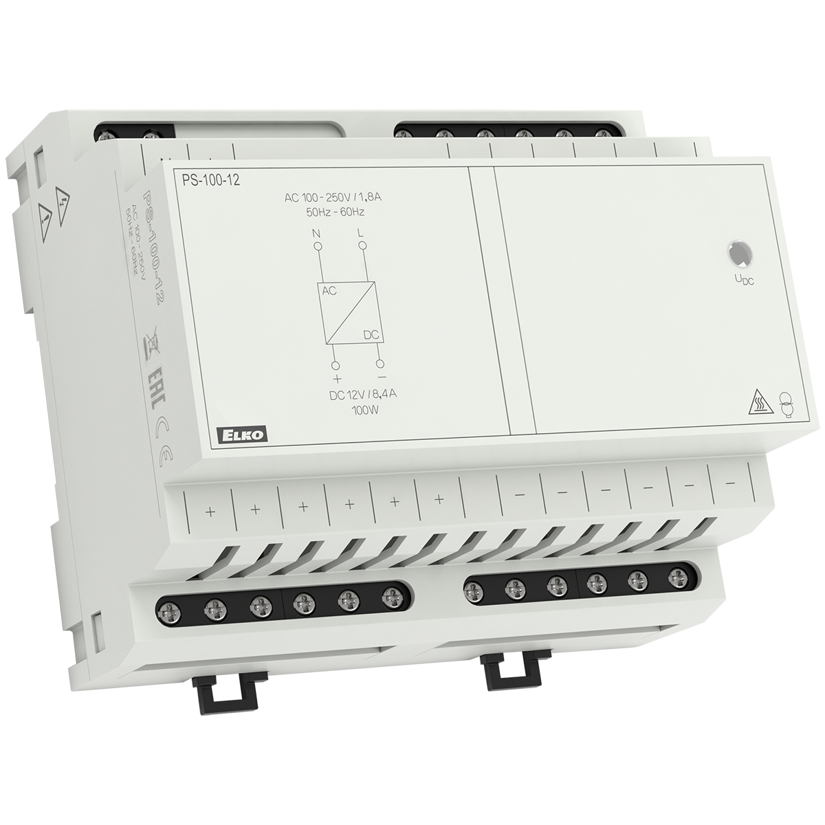 elko ep Power supply ps-100-12 230vac/12vdc 8,4a
