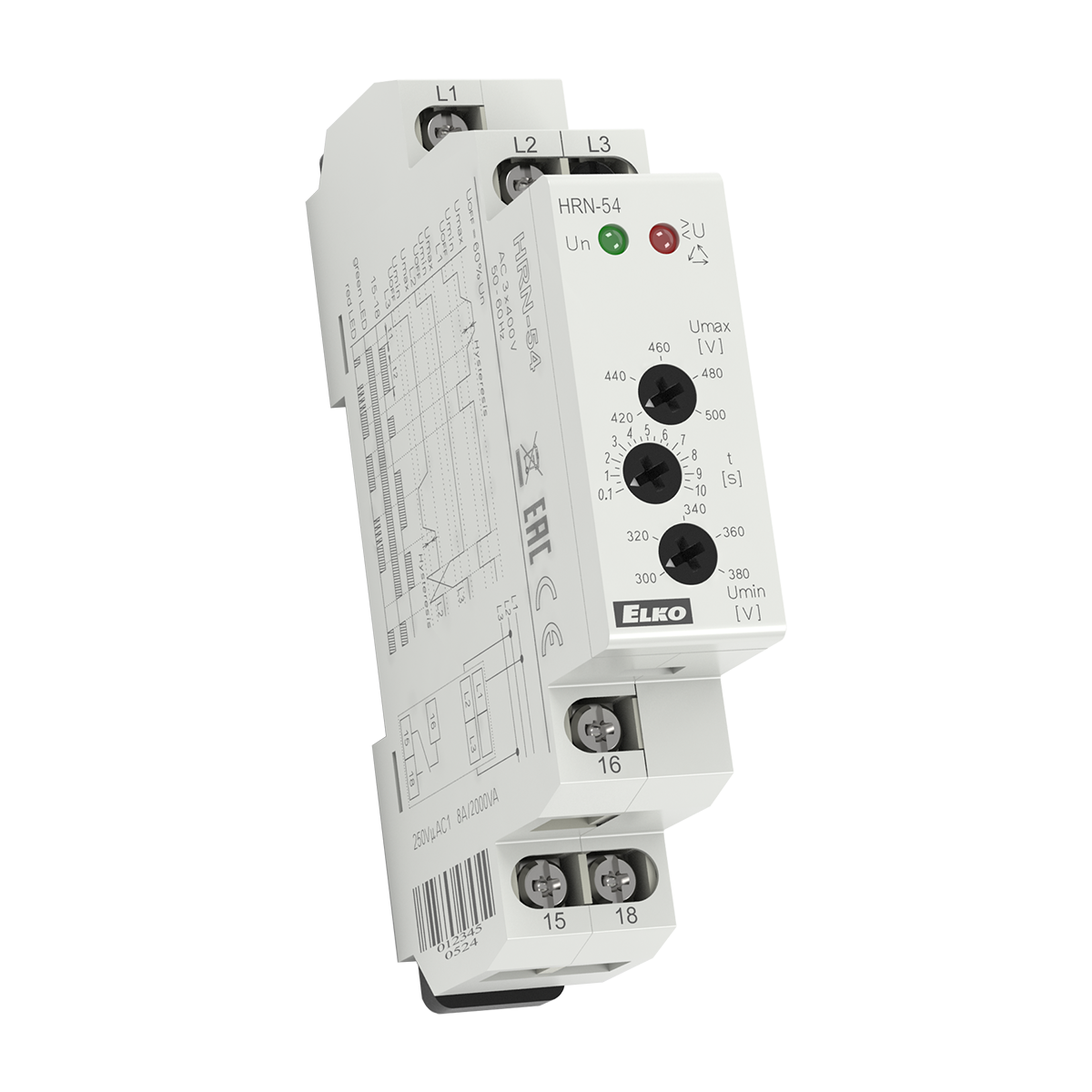 elko ep Monitoring relay 1co 8a seq./fail. hyst