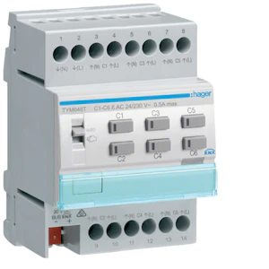hager Värmeaktor knx tym646t 6k ets 24/230v din
