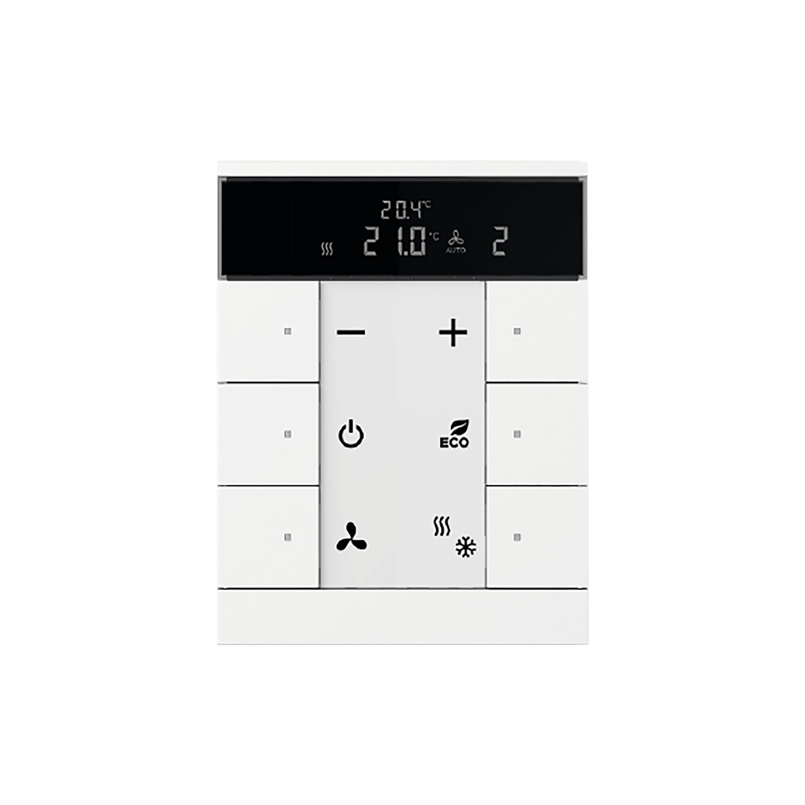 RUMSTERMOSTAT KNX 6-POL T VIT