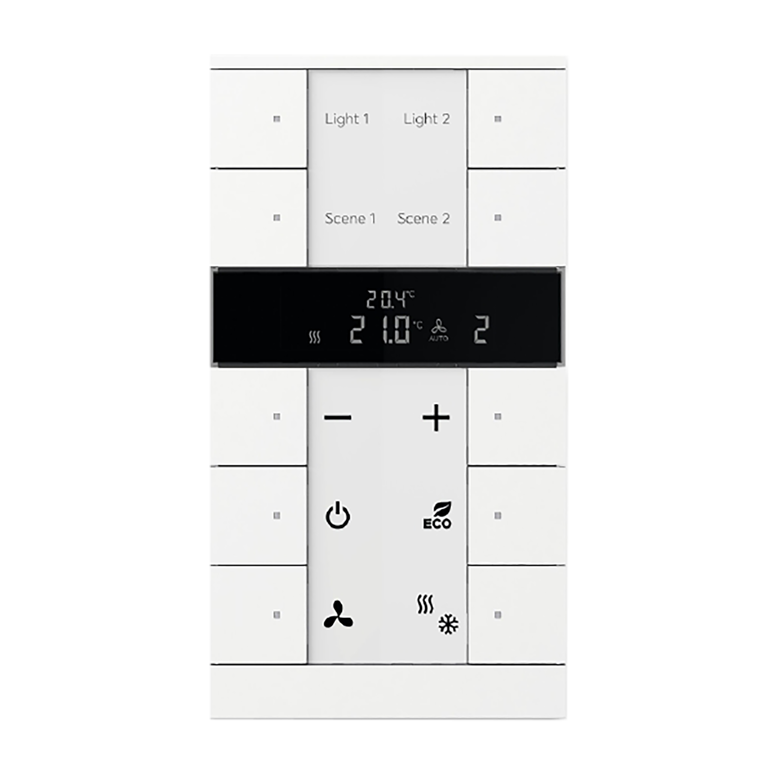 RUMSTERMOSTAT KNX 10-POL T VIT