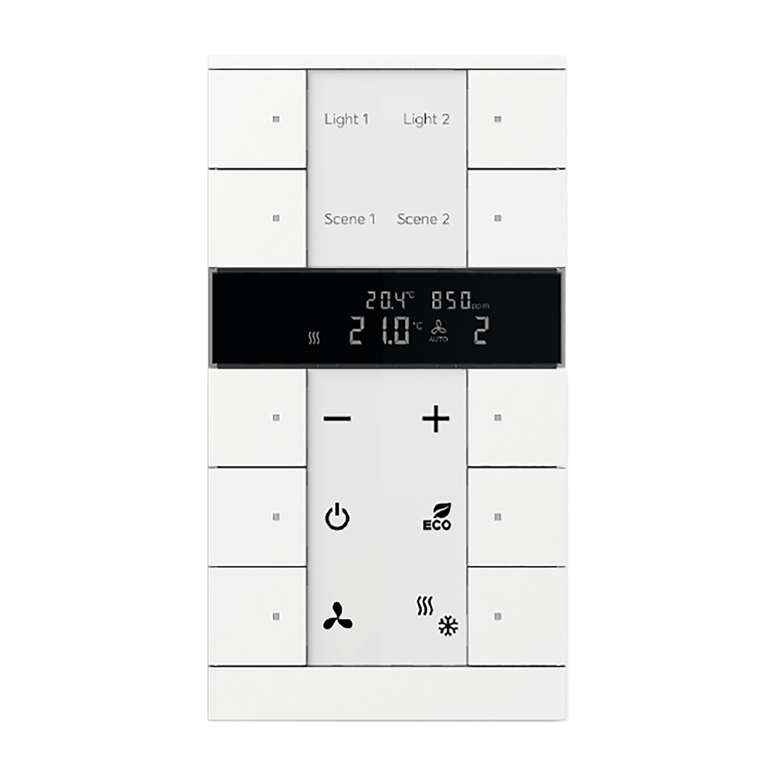 abb Rumstermostat knx 10-pol t co2 rh% vit
