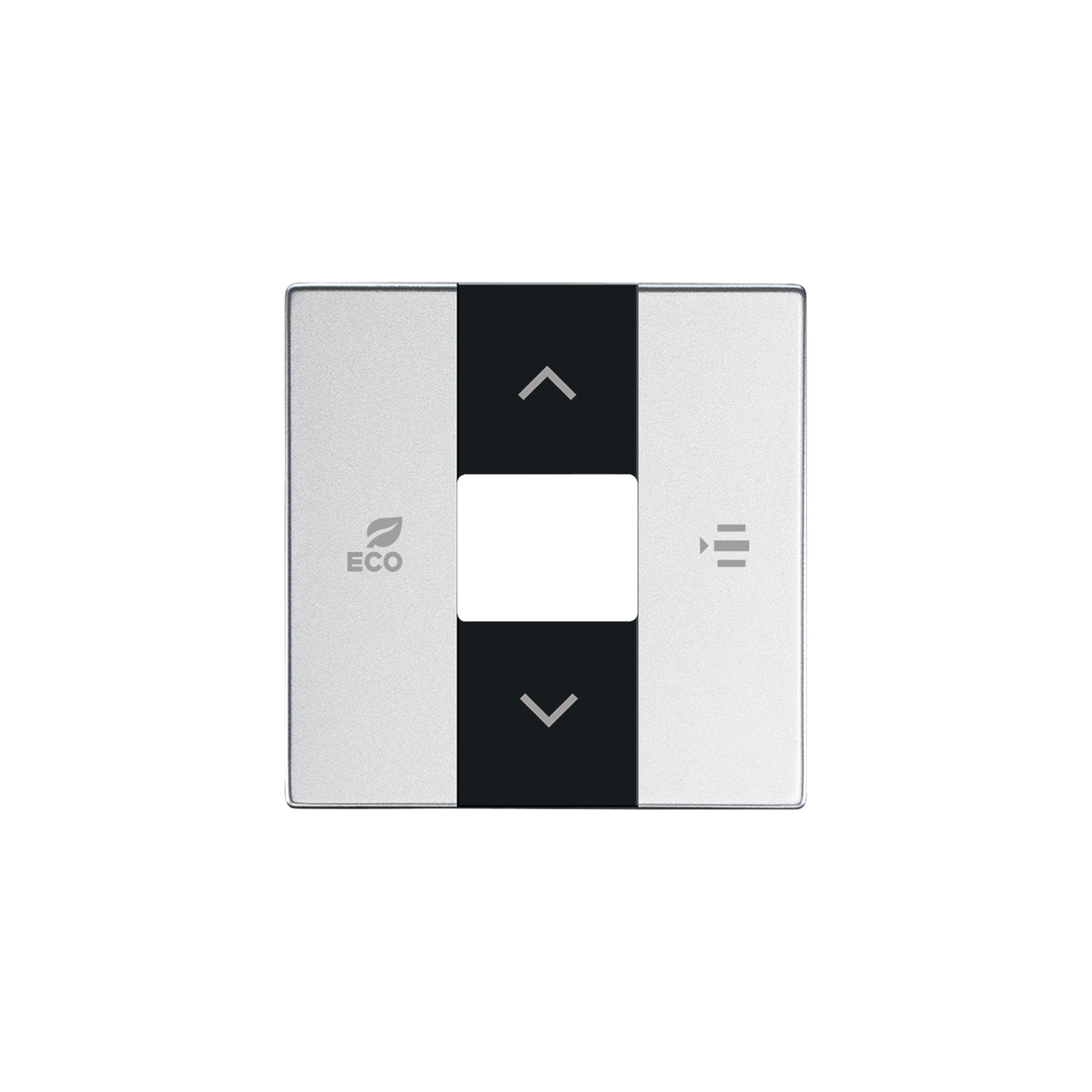 abb Room thermostat knx c-plate fan coil alu