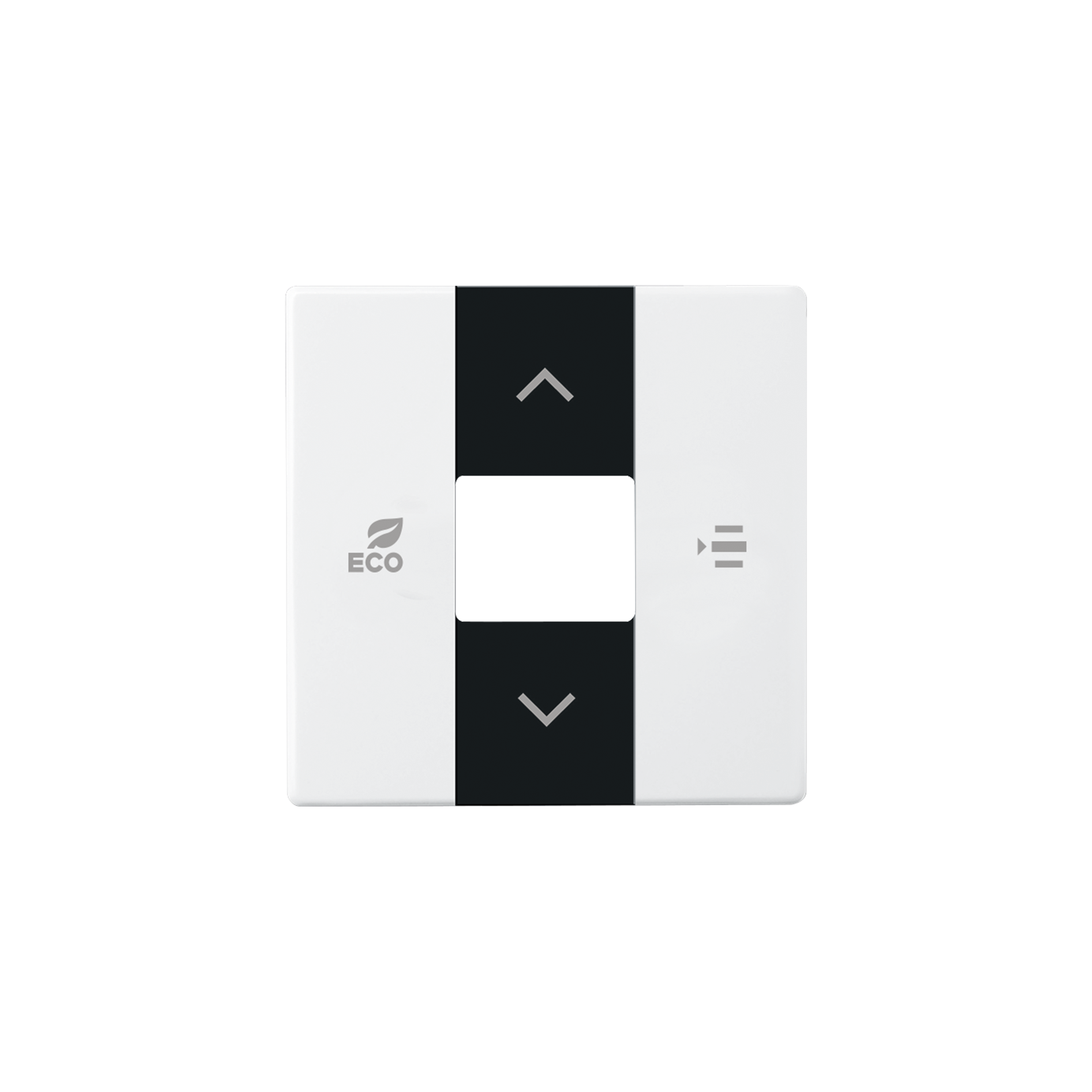 abb Room thermostat knx c-plate fan coil white