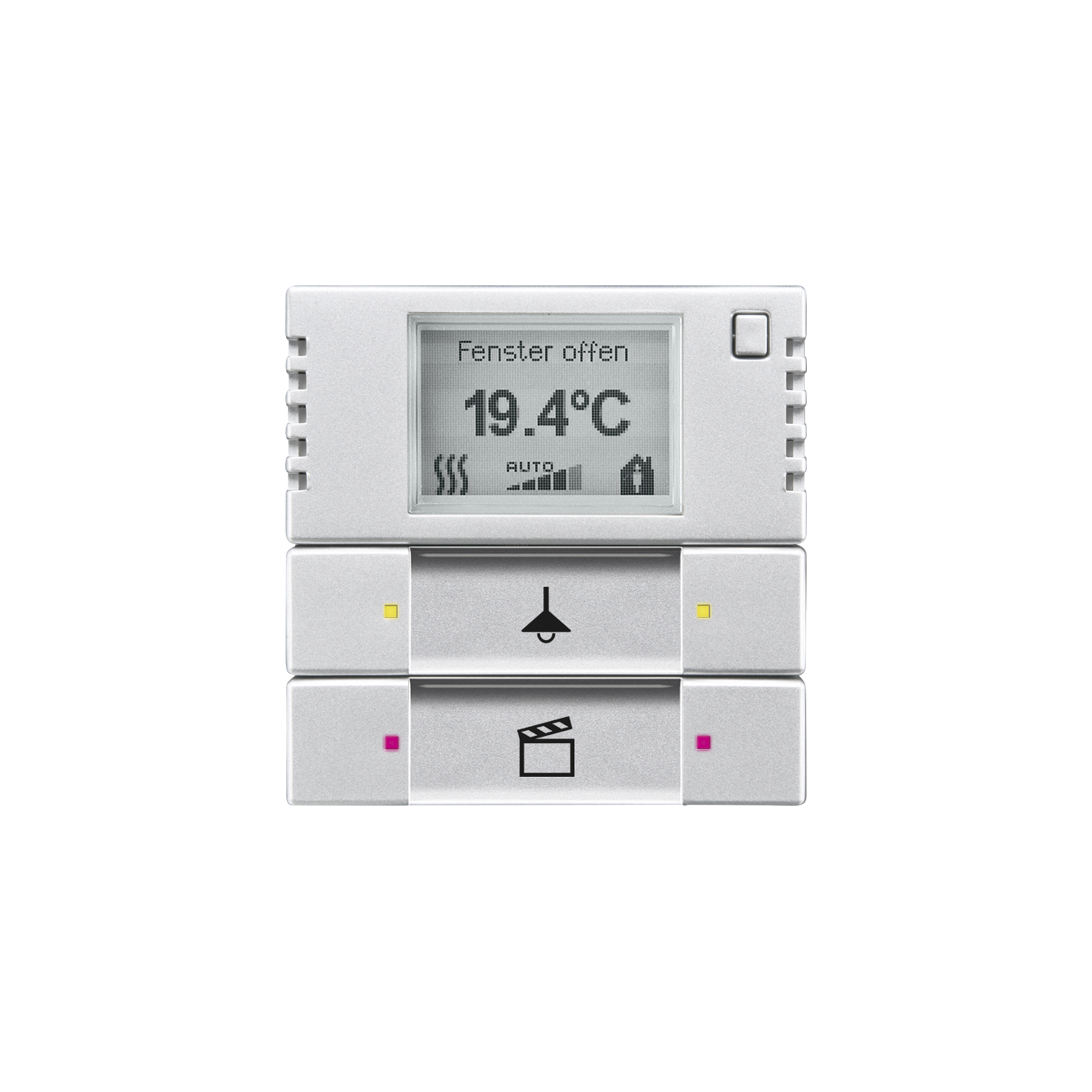 abb Huonetermostaatti knx abb 2mv 0/+40 uk b/t alu