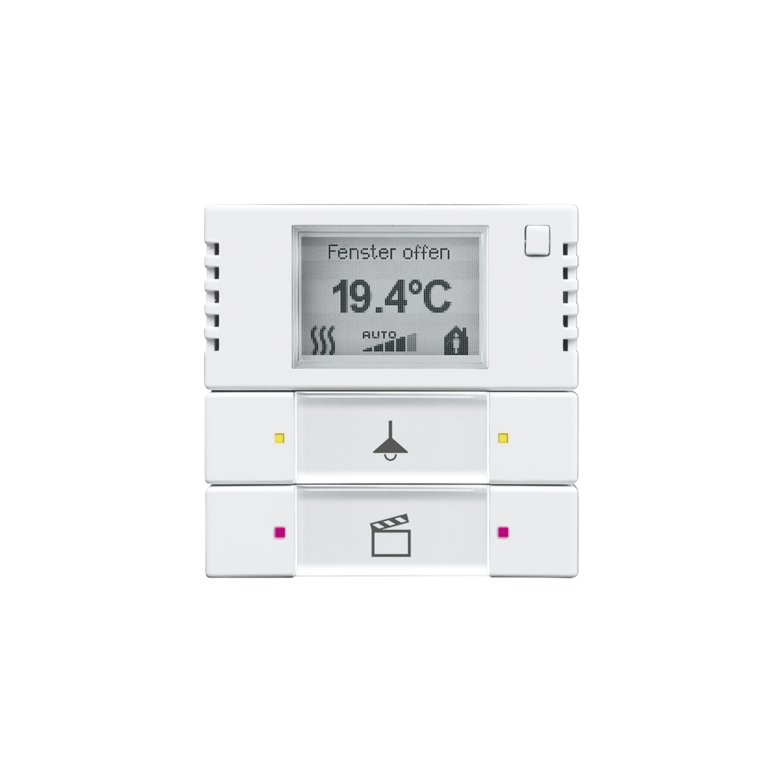 abb Huonetermostaatti knx abb 2mv 0/+40 uk b/t val