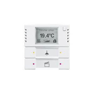 abb Huonetermostaatti knx abb 2mv 0/+40 uk b/t val
