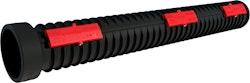 110 mm Divio delt kabelrør RE 110mm m/røde låsebrikker