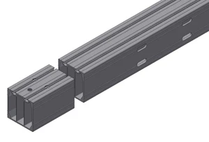 el-tjeneste Forankr.travers tf2020d-34-8s h-mast, mast 2m/fase 2m