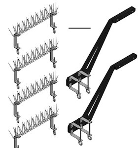 el-tjeneste Hubrostøtte hsaus f/blank line faseavstand 1,5m