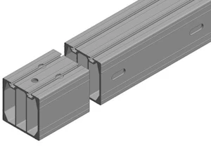 el-tjeneste Avspenningstravers ta33-8s h-mast, mast 3m/fase 3m