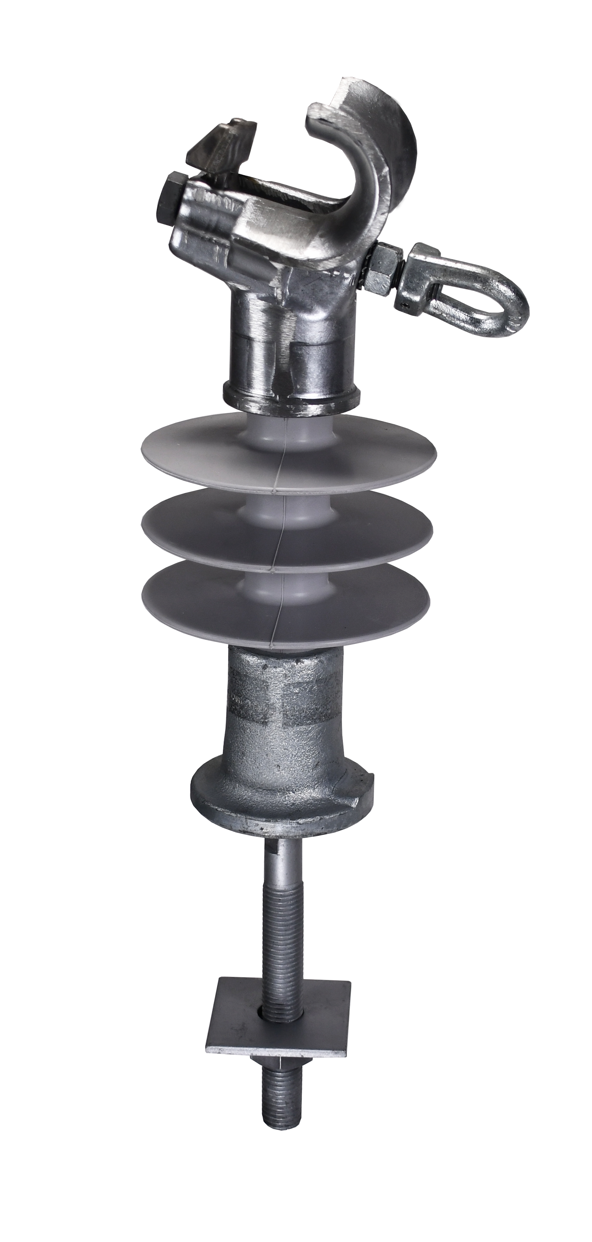 Støtteisolator K-Clamp AUS m. bolt M24