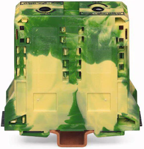 wago Terminal block 2-pole,cu 25-90mm2,green-yello