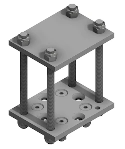 el-tjeneste Isolatorbrakett fas65-127-4x16