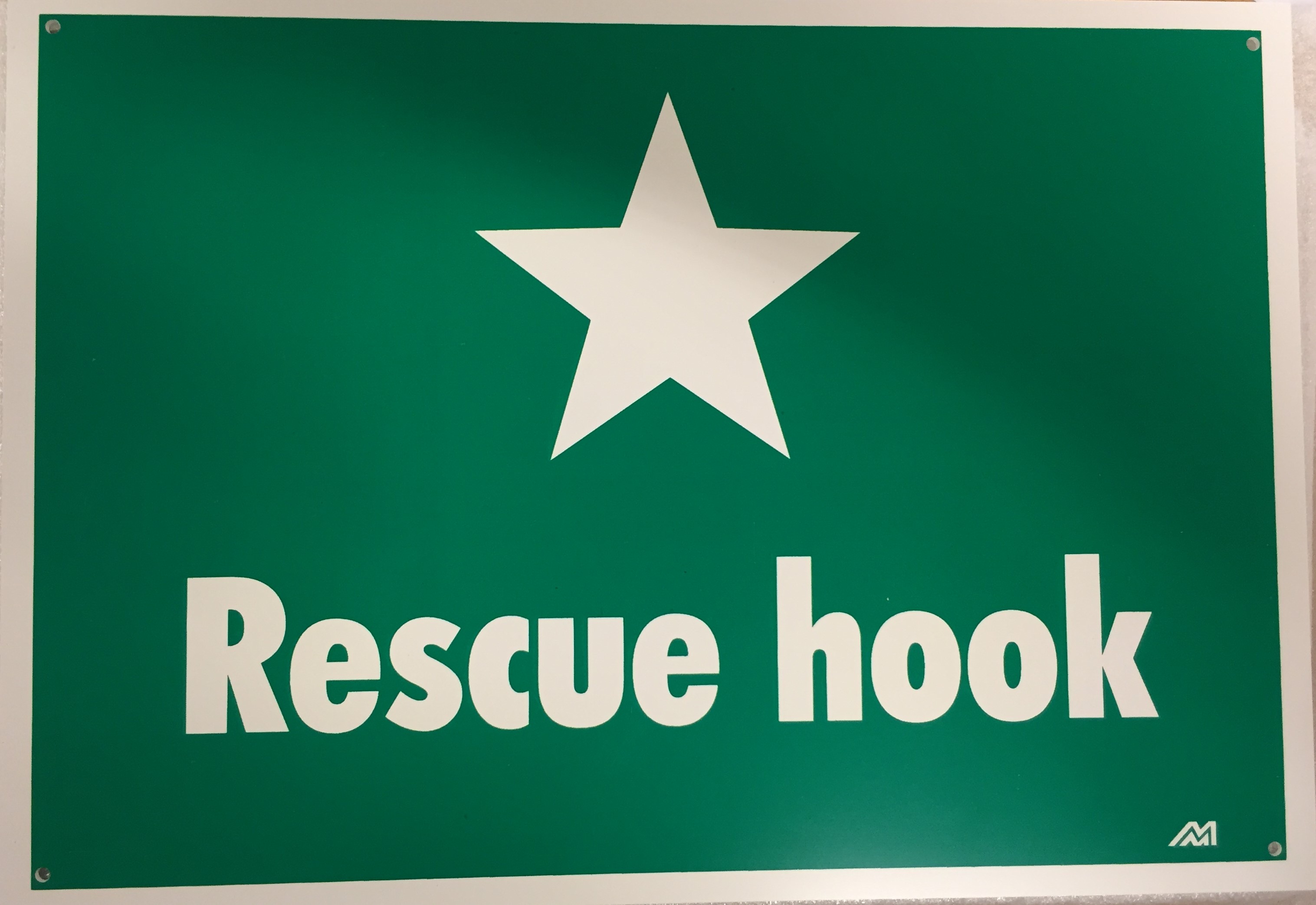 Rescue hook, 297x208mm