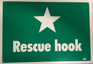 melbye Rescue hook, 297x208mm
