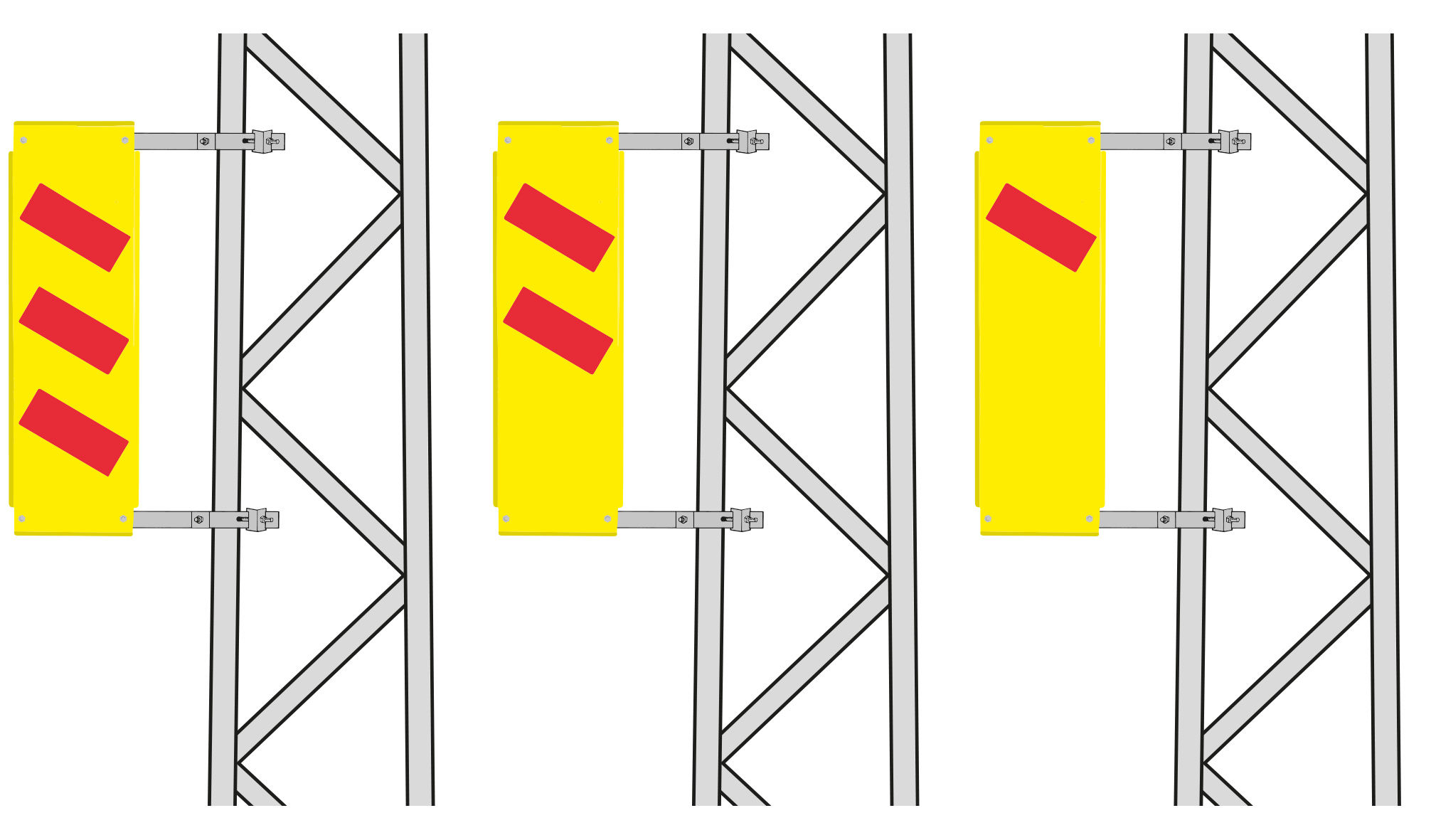 Reflekterende krysningsskilt TYPE 1