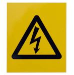 Merkeskilt H50 Lynsymbol
