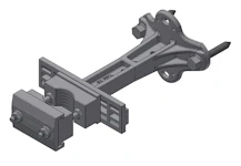 KABELBRAKETT M/KLAMMER KKLF122 2859344 EL-TJENESTE
