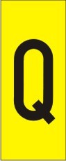 Skilt H50 bokstav Q (25.stk)