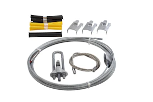 certex Bardunsats 50mm² u/isol, 19m m/bardunchuck/stagtvinge/2m