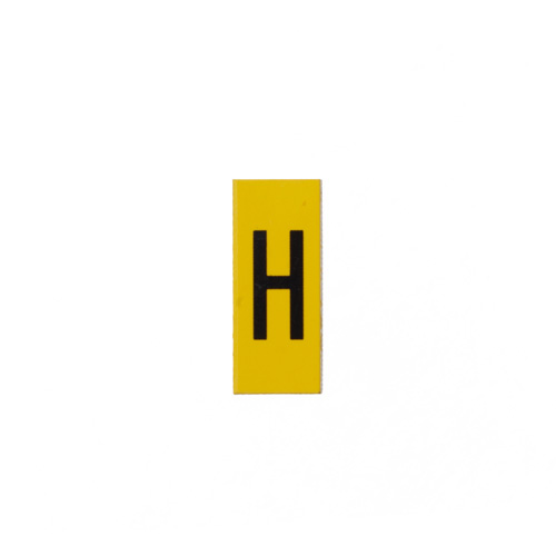 Skilt H50 Bokstav H (25.stk)