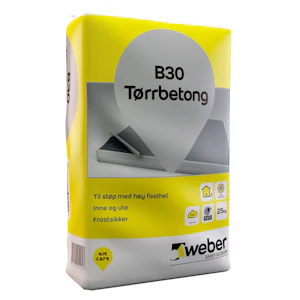 weber Weber b30 tørrbetong 25kg