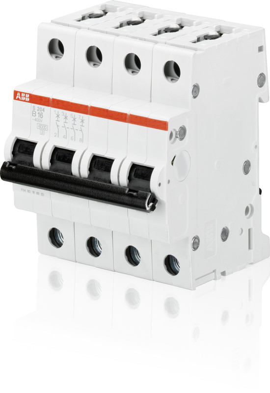 CIRCUIT BREAKER S200 4-POLE B-CHAR. 16A