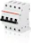 abb Circuit breaker s200 s204-b16, 4p b 16a