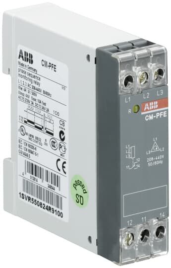 abb Phase sequence relay cm-pfe