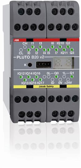 PLC MODULE JOKAB PLUTO B20 V2 SAFETY PLC