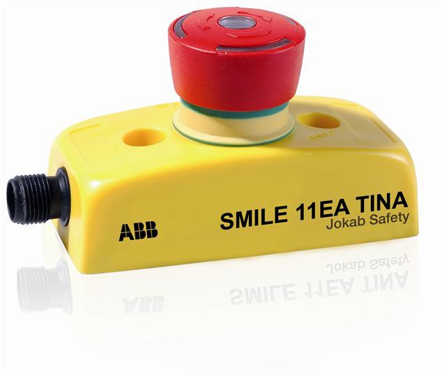 abb Nödstopp knapp jokab safety smile 11 ea, hätäseis