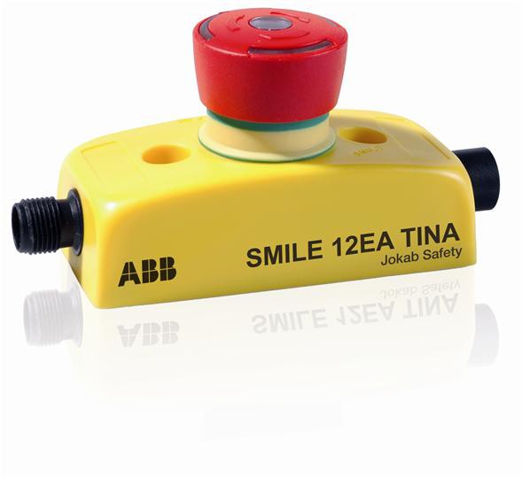 abb Nödstopp knapp jokab safety smile 12 ea, hätäseis