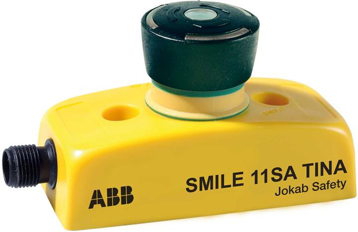 abb Nödstopp knapp jokab safety smile 11 sa, koneseis, musta,