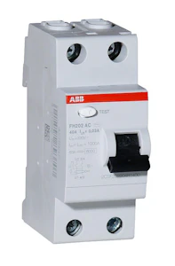 abb Srovės nuotekio rėlė 2p fh202 ac-25/0,03 abb