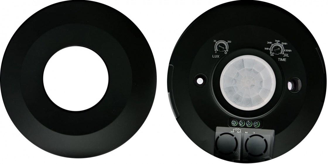 vexen Kustības sensors alio 360° d8m ip20 2000w v/a melns