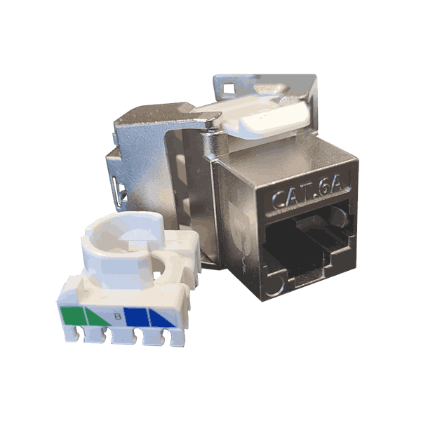 dGlink Kat 6A 10Gb keystone RJ 45 STP