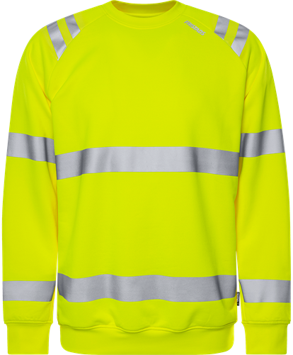 SWEATSHIRT FRISTADS HI-VIS 7862 GPSW 130 STL M