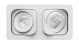 lumiance Downlight armatur motto trend led duo wh 25 nw