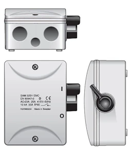 norwesco Safety switch emc sa325h 3x25a 11kw ip54