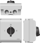 NET CHANGE-OVER SWITCH SAF463CO 1-0-2 4X63A 400V IP65