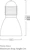 lumiance Pendelarmatur pento 185 opal glass shade